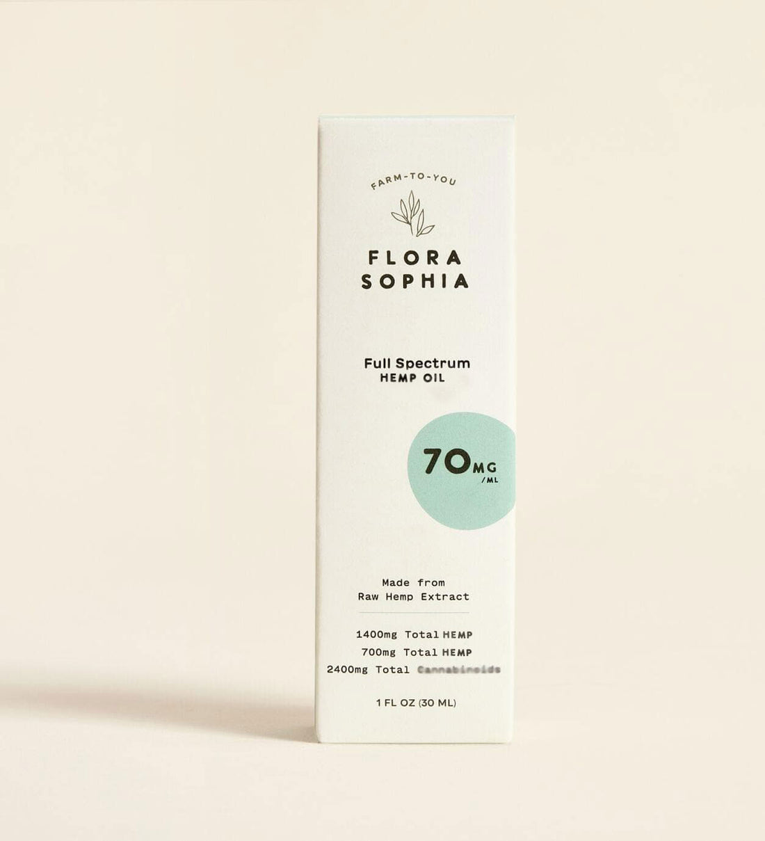 70mg Full Spectrum 2:1 Tincture