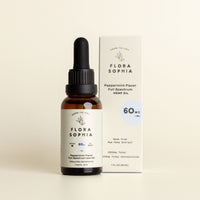 60mg Peppermint Flavor Full Spectrum Tincture