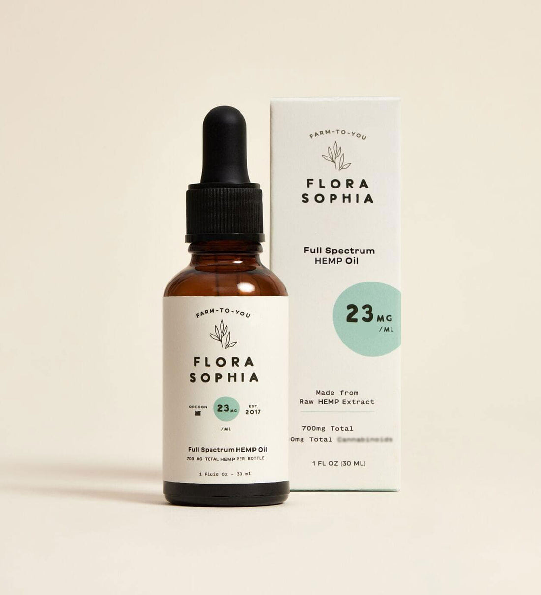 23mg Raw Full Spectrum Tincture