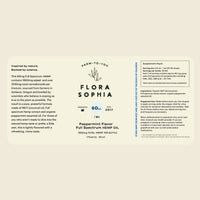60mg Peppermint Flavor Full Spectrum Tincture