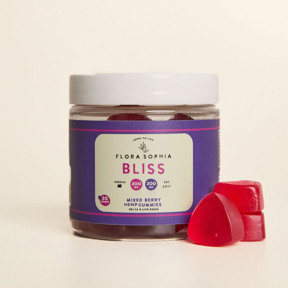 BLISS 1:1 Live Rosin Gummies